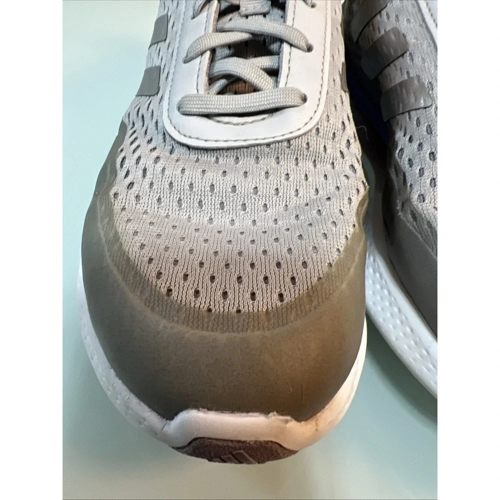 Adidas Running Shoes Men's 8 Gray Purple‎ Bounce Sneakers